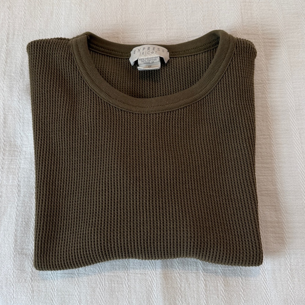 Express tricot women’s knitted short sleeve